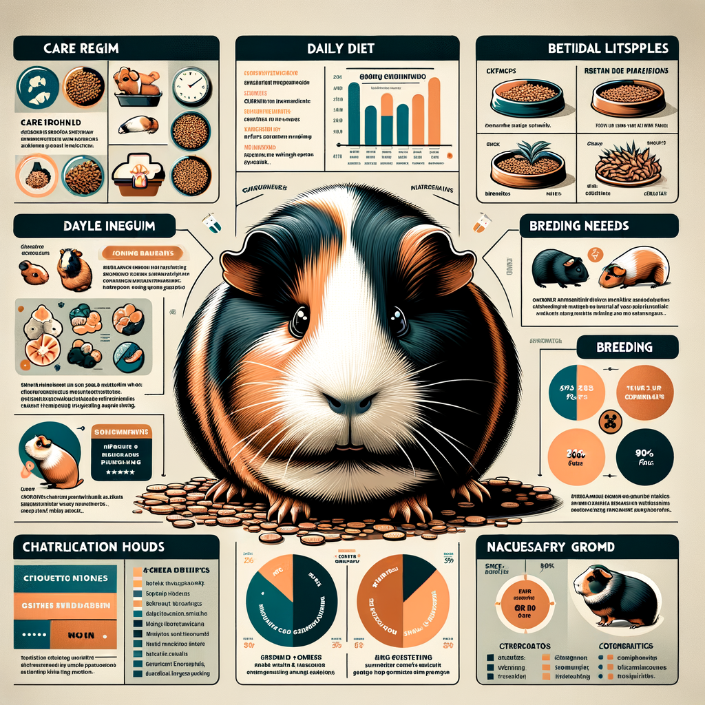 Comprehensive infographic detailing Sheba Guinea Pigs care, diet, lifespan, breeding, behavior, habitat, health issues, characteristics, grooming, and purchase options.